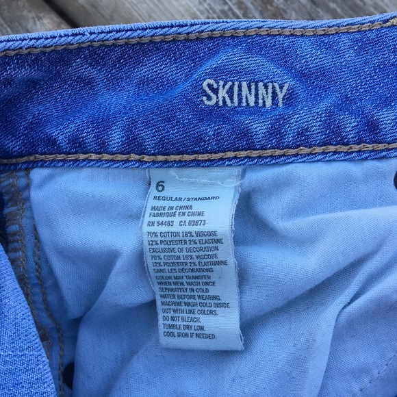 American Eagle Outfitters Patchwork Skinny Jeans - Picture 4 of 4